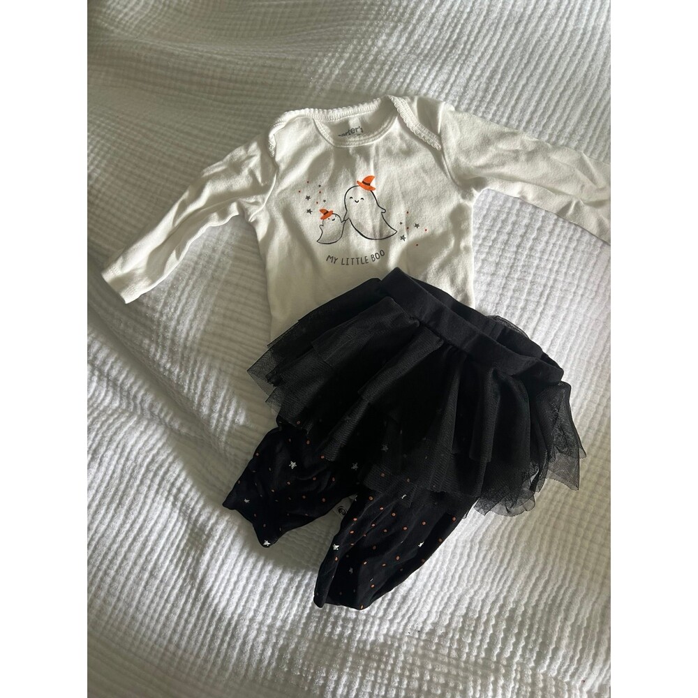 Little Boo Halloween Outfit - Carters 3months